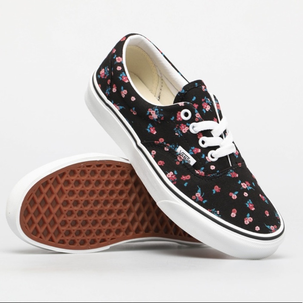 NWT Vans Era Floral Skate Sneakers W 7, M 5.5 - Picture 2 of 10